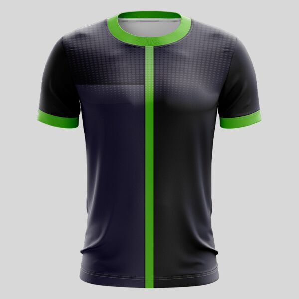 Green Line Design Full Print Roundneck Shirt Thumbnail