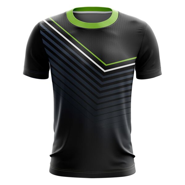 Linear Design Full Print Roundneck Shirt Thumbnail