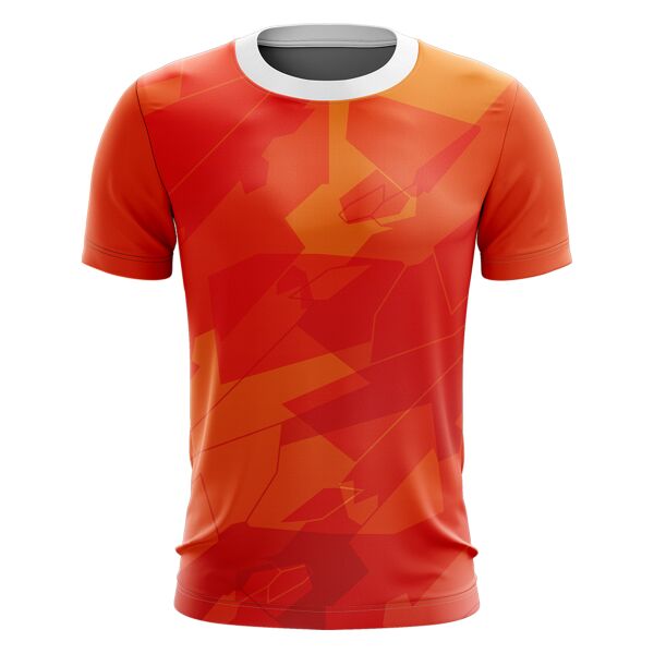 Abstract Geometry Design Full Print Roundneck Shirt Thumbnail