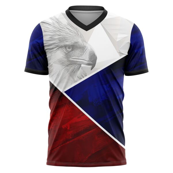 Philippine Design V-Neck Shirt Full Print Sublimation Thumbnail