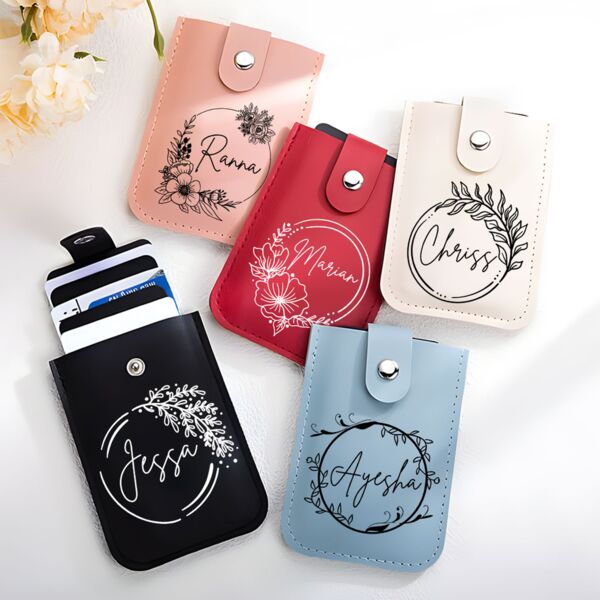 Engrave Leather Wallet Thumbnail