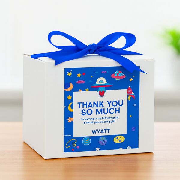 Printed Mug Box w/ Ribbon Tag Thumbnail