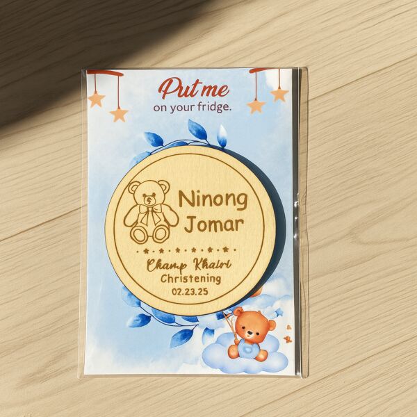 Plastic Ref Magnet Packaging w/ Board Thumbnail