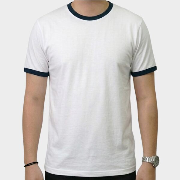 TC Ringer Cotton Roundneck T-shirt Thumbnail