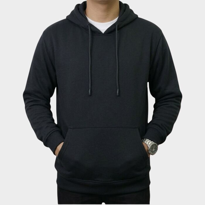 SP 100% Poly Cotton Pull-Up Hoodie Jacket Thumbnail