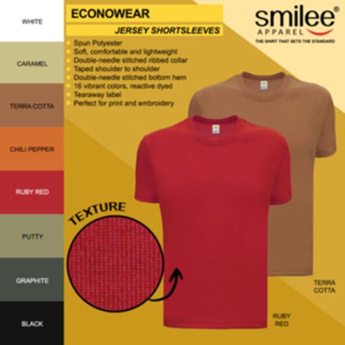 Smilee Apparel Econo Jersey Short Sleeves 1 Thumbnail