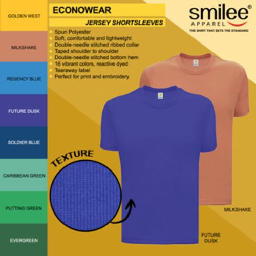 Smilee Apparel Econo Jersey Short Sleeves 2 Thumbnail