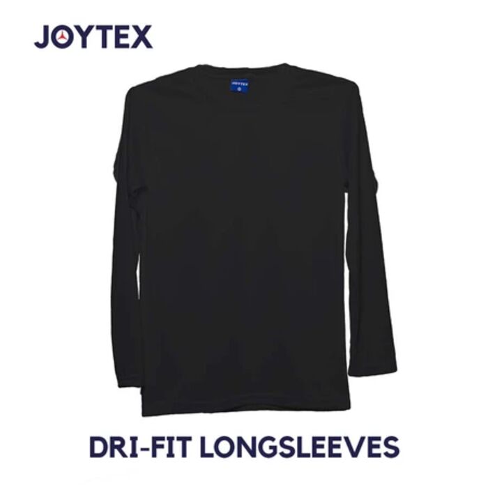 JOYTEX Dri-Fit LONGSLEEVES Round Neck Plain Shirt Thumbnail
