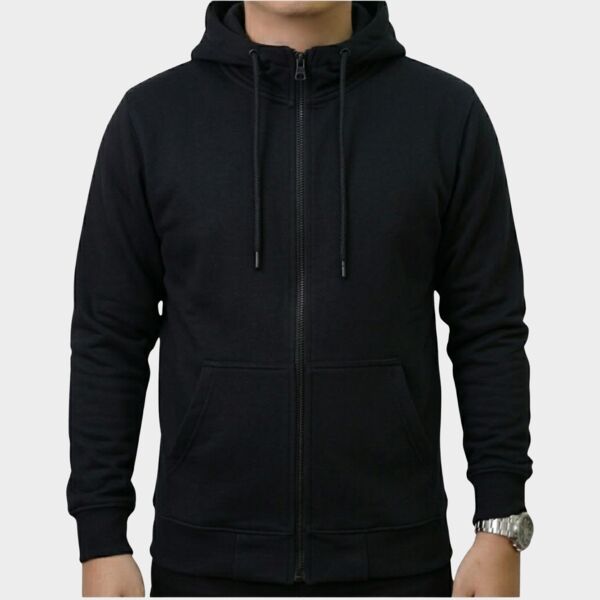 Hoodie Jacket w/ Zipper Thumbnail