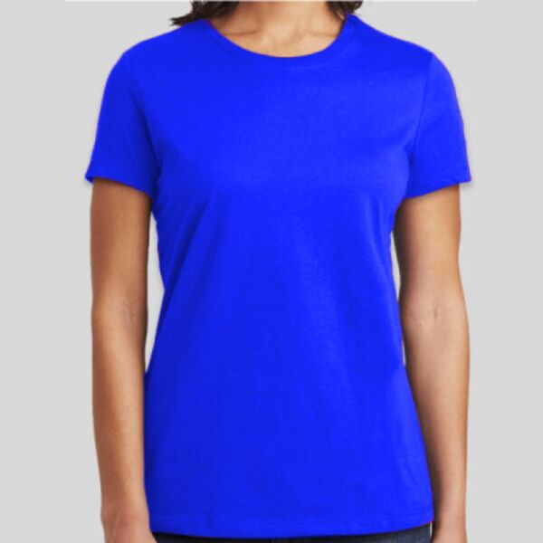 Premium Cotton CVC Roundneck T-shirt (Ladies) Thumbnail